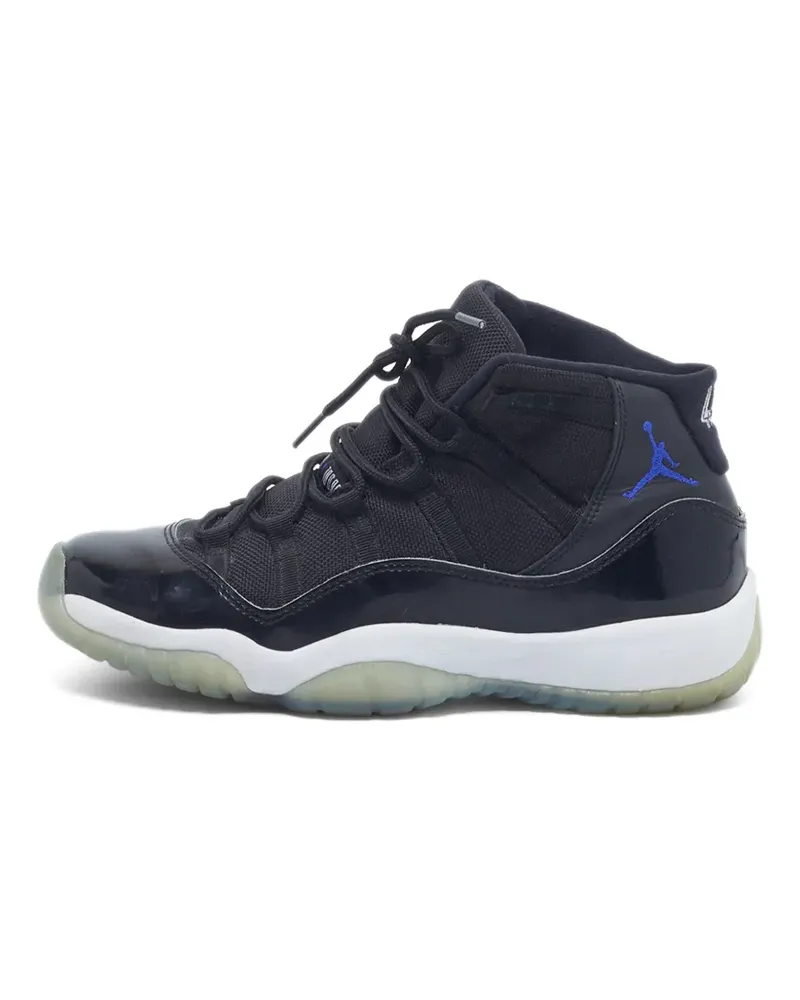 Jordan Air  11 Retro Space Jam High-Top-Sneakers - Schwarz Schwarz