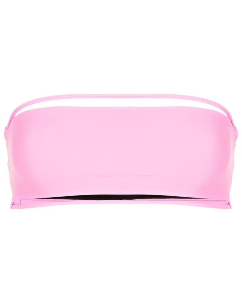 Gloria Coelho Bikini mit Schnürung - Rosa Rosa