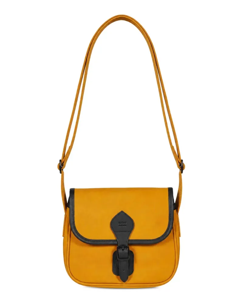 Barbour x Paul Smith mini Tarras Schultertasche mit Schnalle - Gelb Gelb