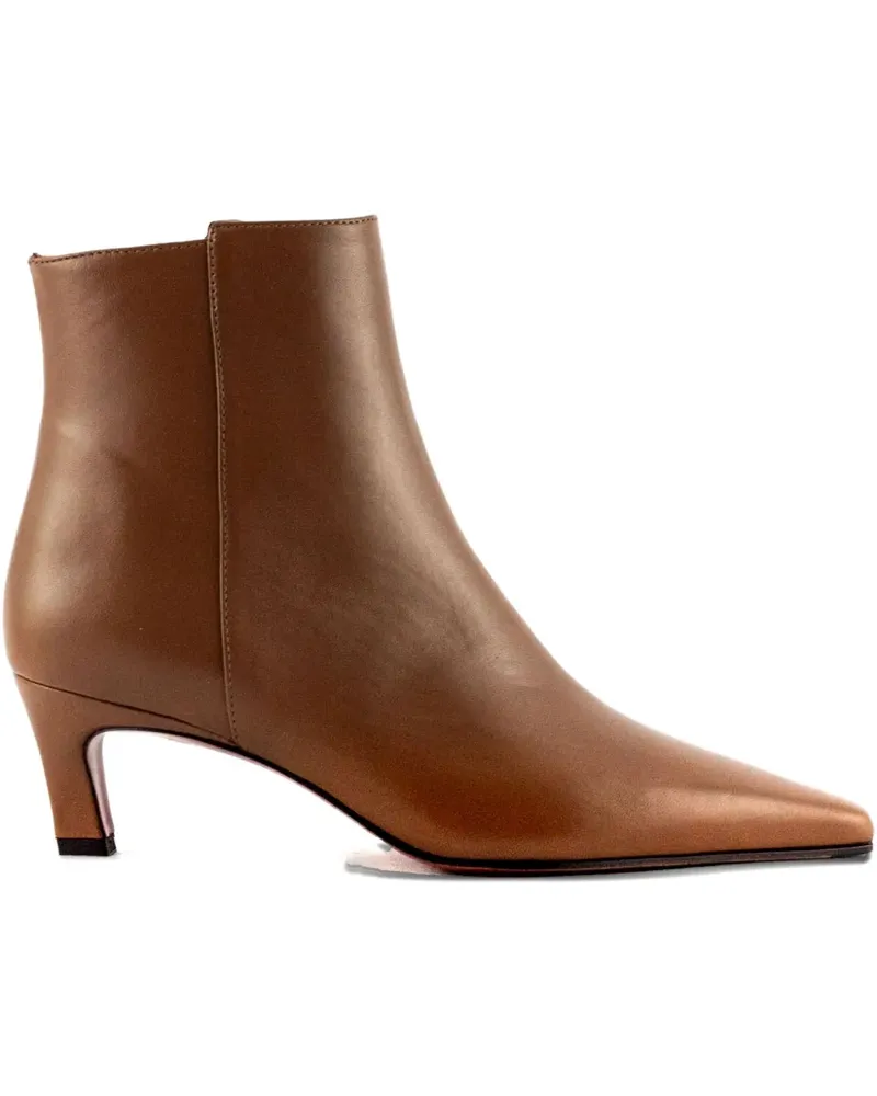 FESTA Milano Stiefel mit spitzer Kappe 40mm - Braun Braun