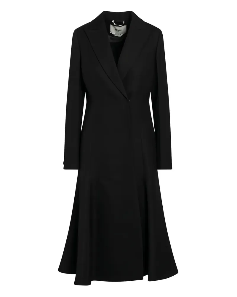 Fendi double-breasted coat - Schwarz Schwarz