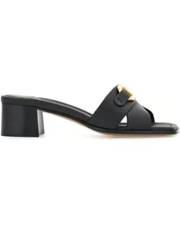 Ferragamo Gancini Mules Schwarz