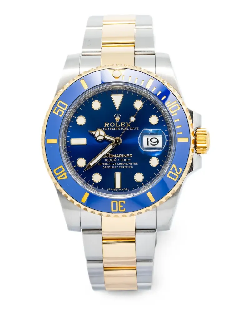 Rolex Submariner Date Armbanduhr 41mm - Blau Blau