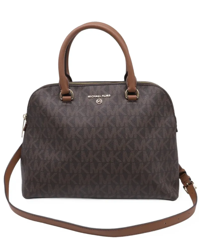 Michael Kors Cindy dome satchel bag - Braun Braun