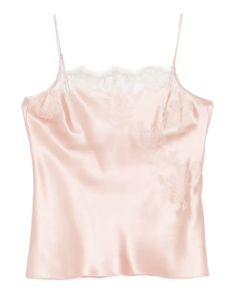 Carine Gilson Camisole-Top aus Seide - Rosa Rosa