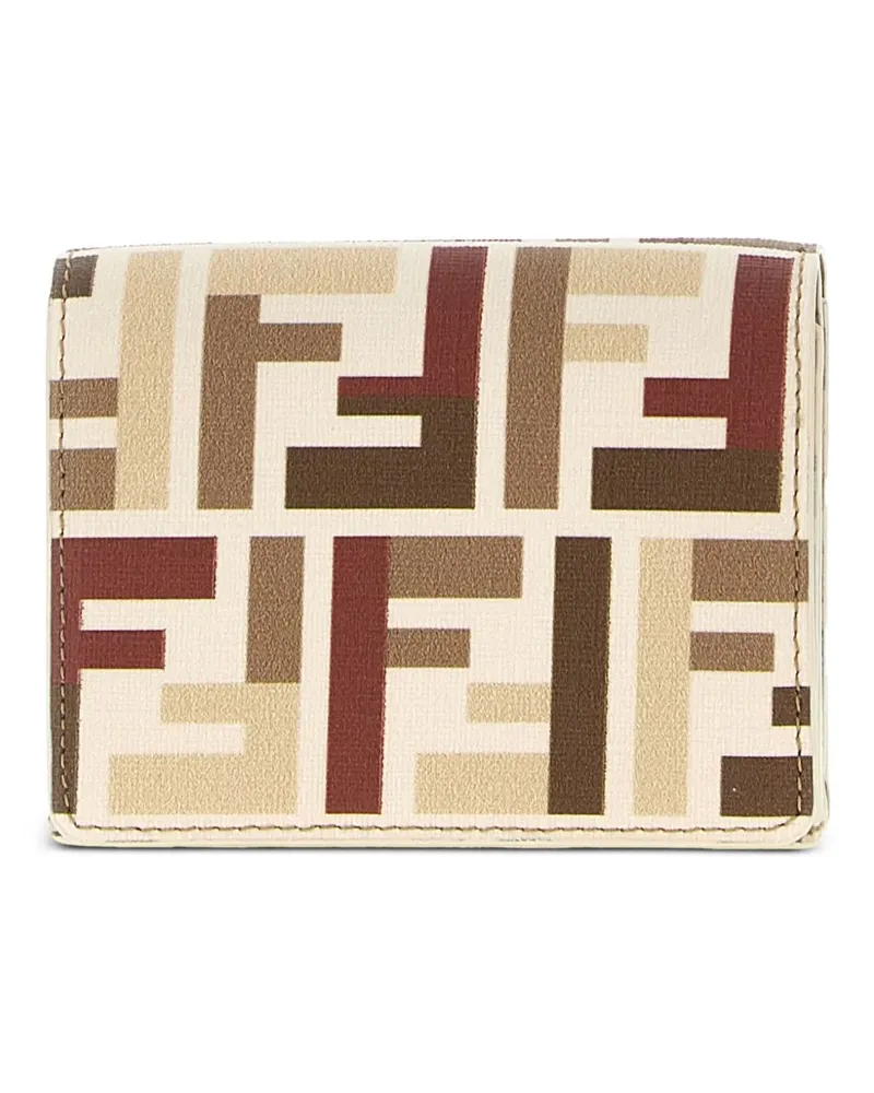 Fendi Trifold Mini-Portemonnaie - Nude Nude