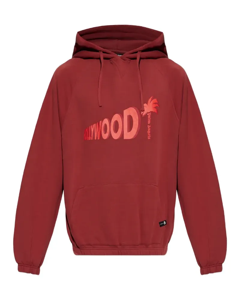 Palm Angels Sunset Blvd Palm Hoodie - Rot Rot