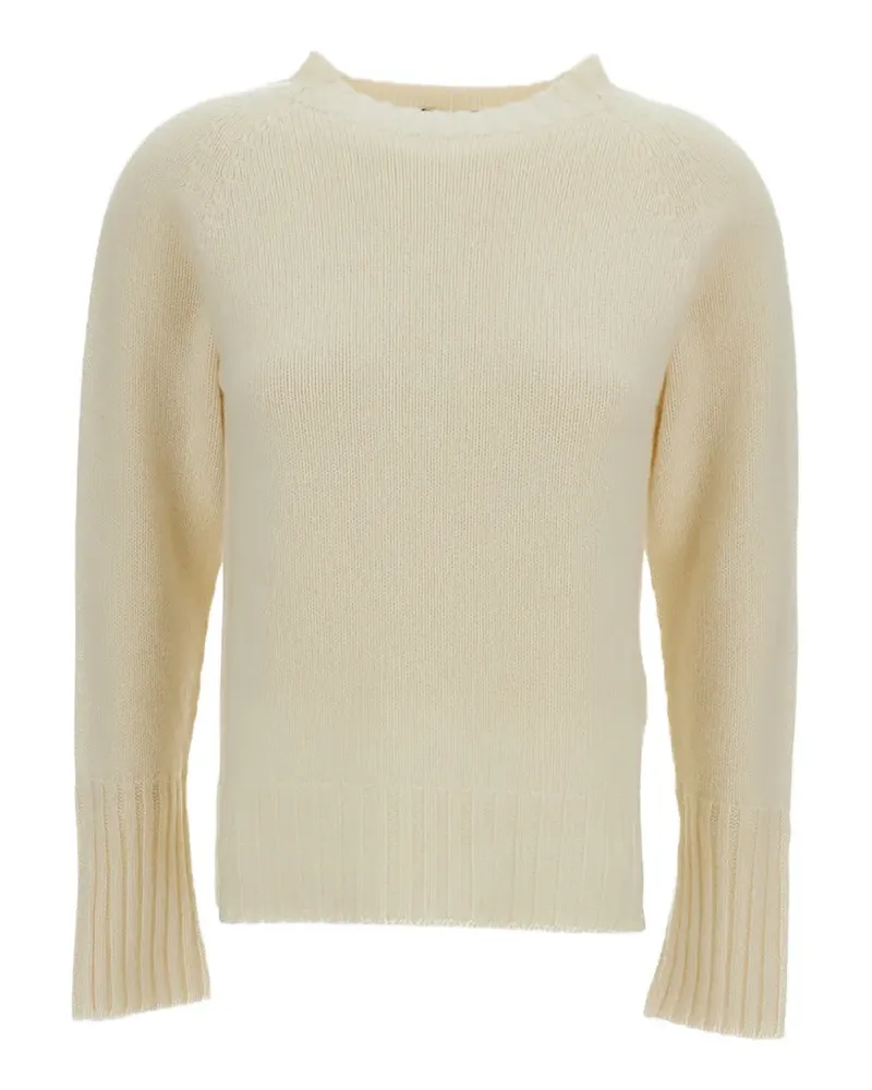 Drumohr  Kaschmirpullover mit Raglanärmeln - Nude Nude
