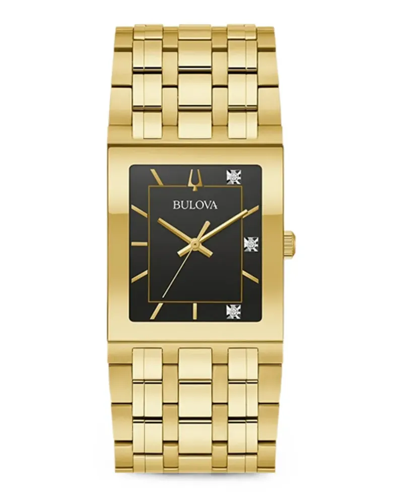 BULOVA Quadra 30mm watch - Schwarz Schwarz