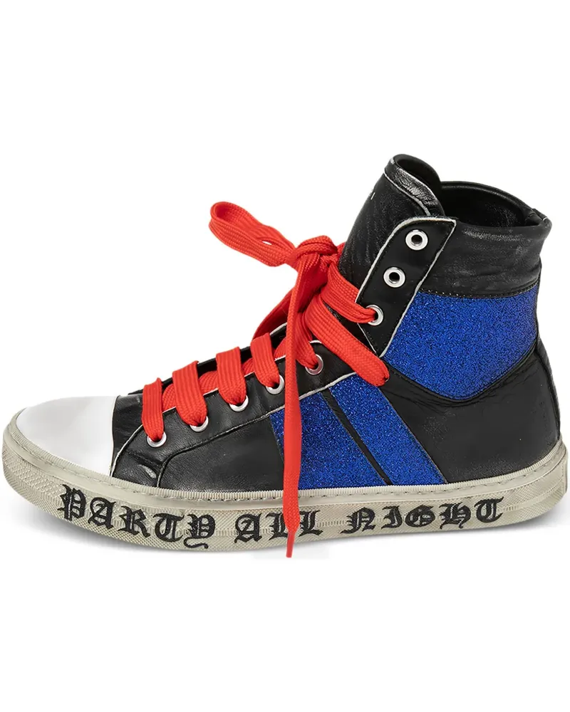Amiri Sneakers mit Einsätzen - Schwarz Schwarz
