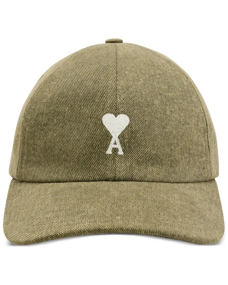 AMI Paris Ami de Coeur Baseballkappe - Grün Grün
