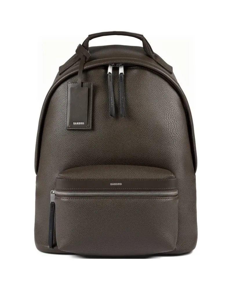 Sandro Rucksack aus Faux-Leder - Braun Braun