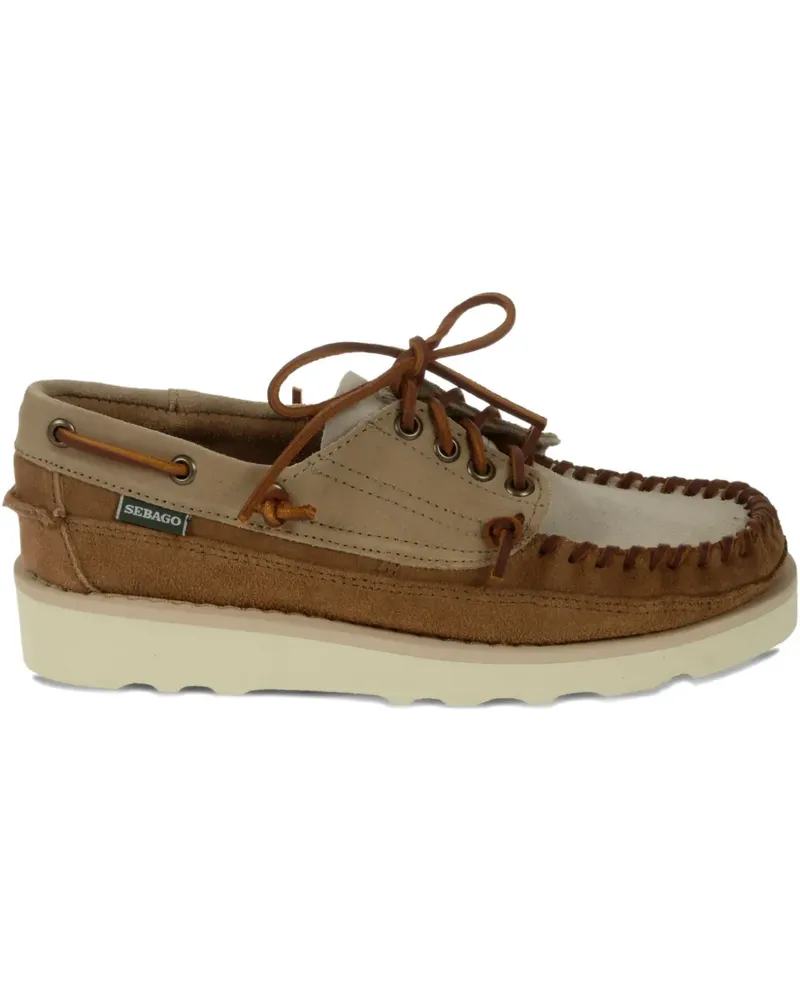 Sebago Mokassins aus Leder - Braun Braun