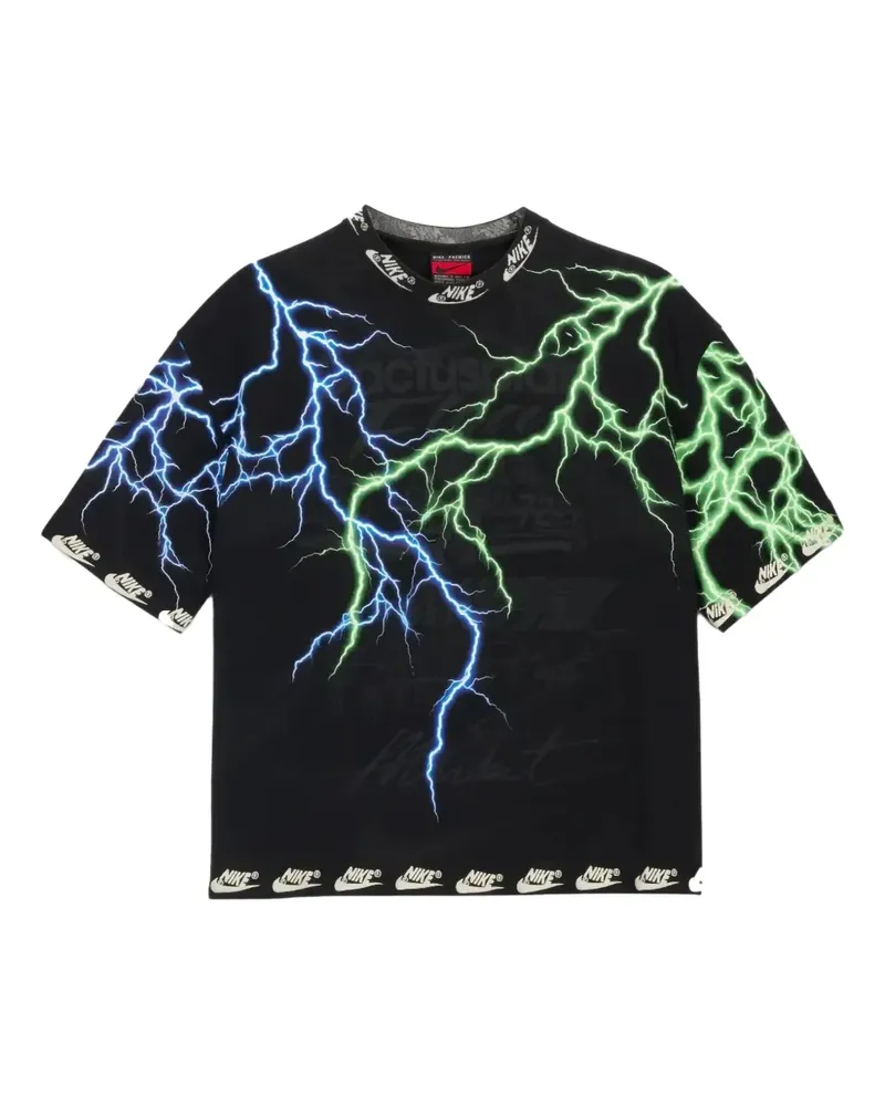 Nike x Cactus Plant Flea Market Lightning "Multi Color" T-Shirt - Schwarz Schwarz