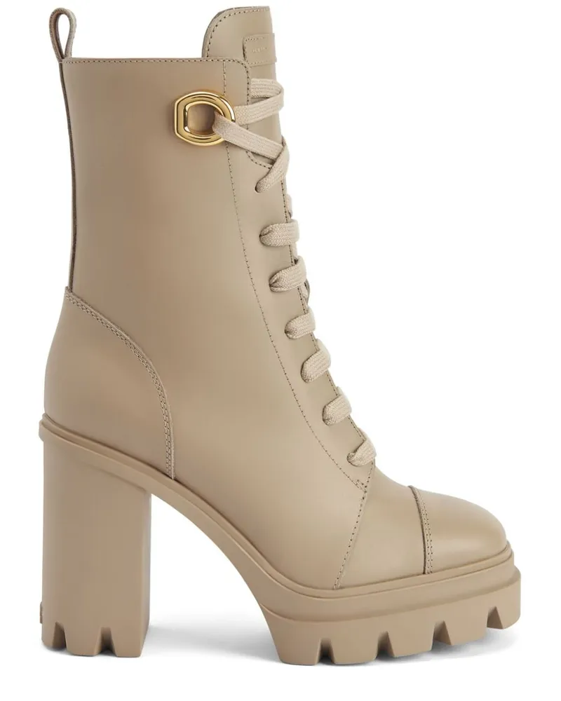 Giuseppe Zanotti Cubalibre Stiefel 110mm - Nude Nude