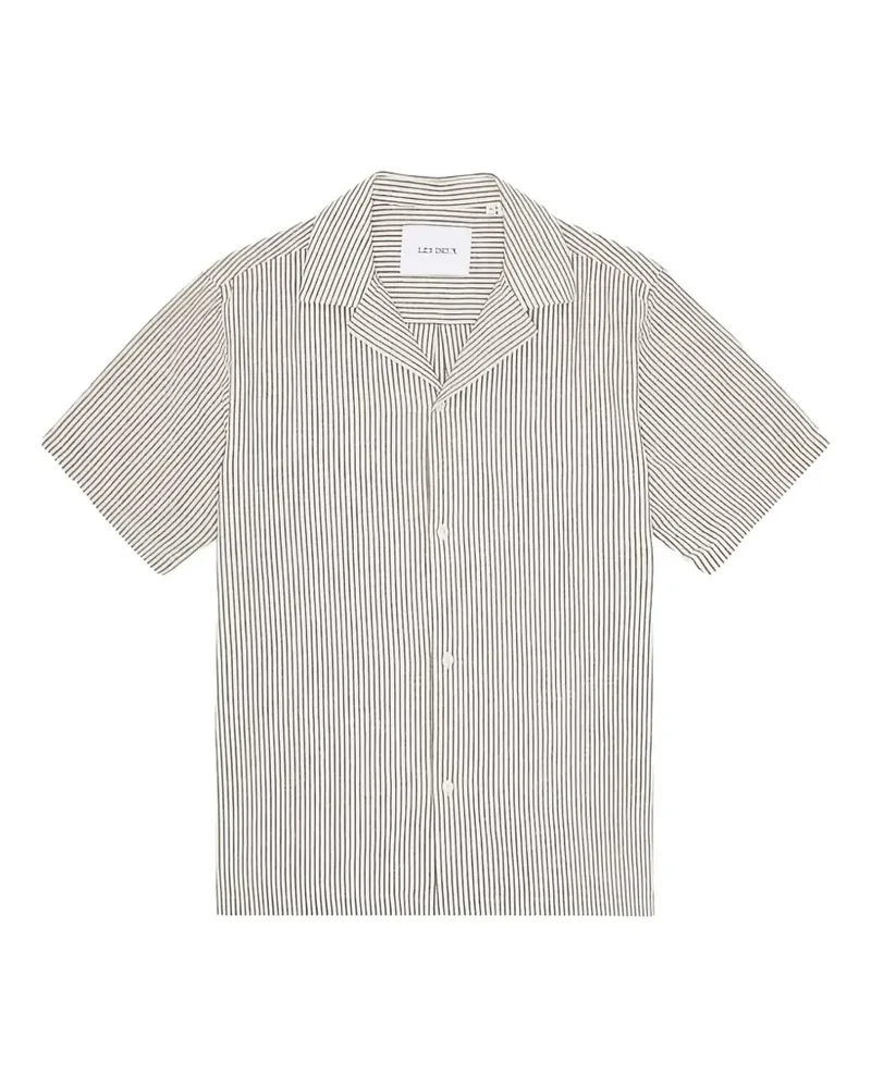 LES DEUX Gestreiftes Lukas Hemd - Nude Nude