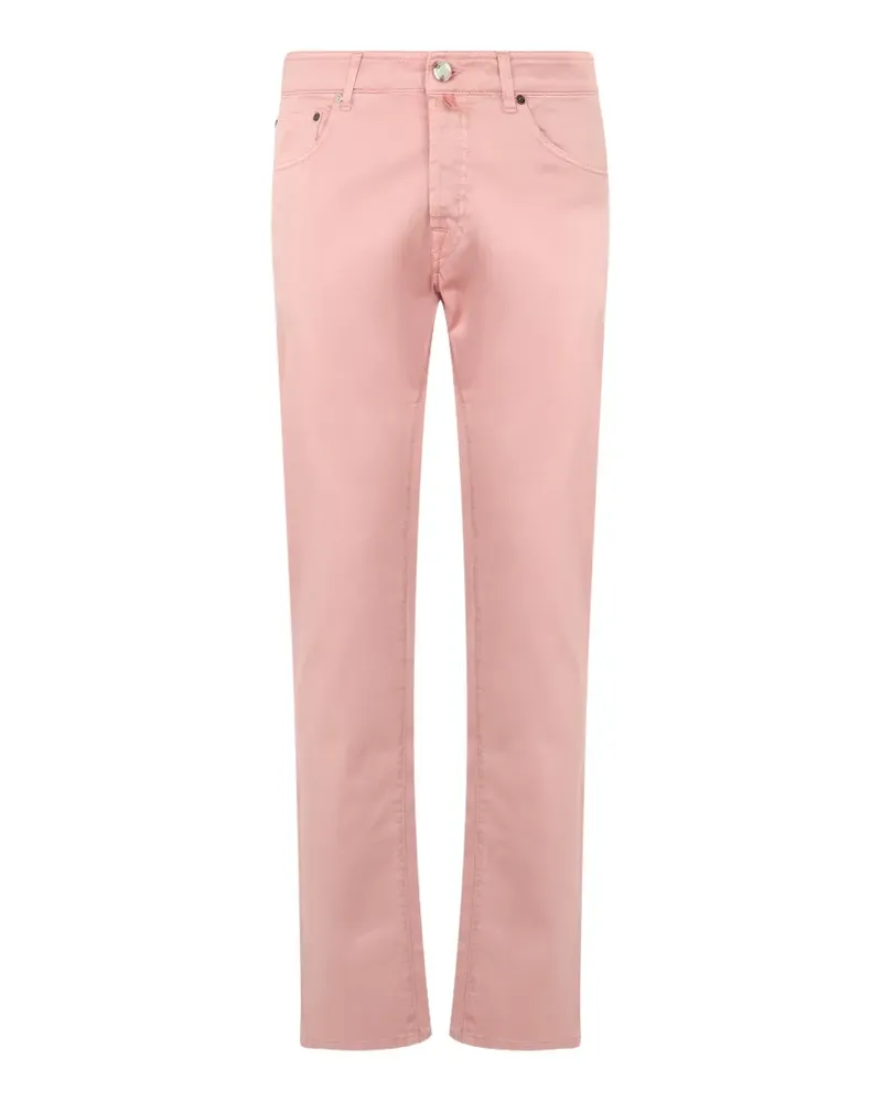 MOORER five-pocket jeans - Rosa Rosa