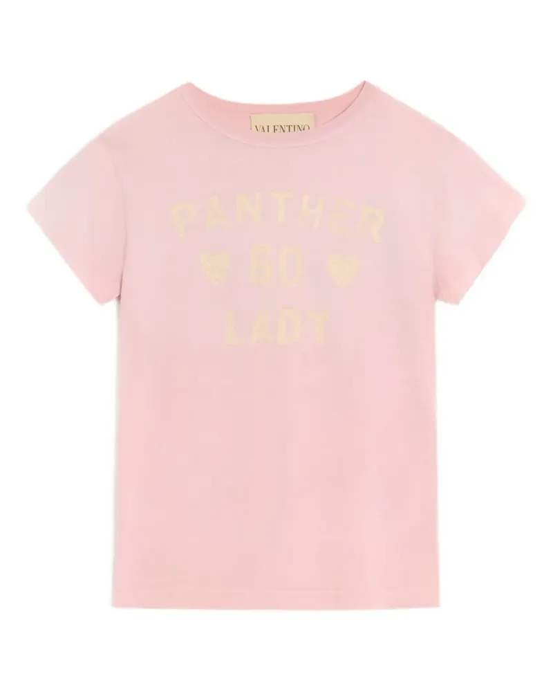 Valentino Garavani print T-shirt - Rosa Rosa