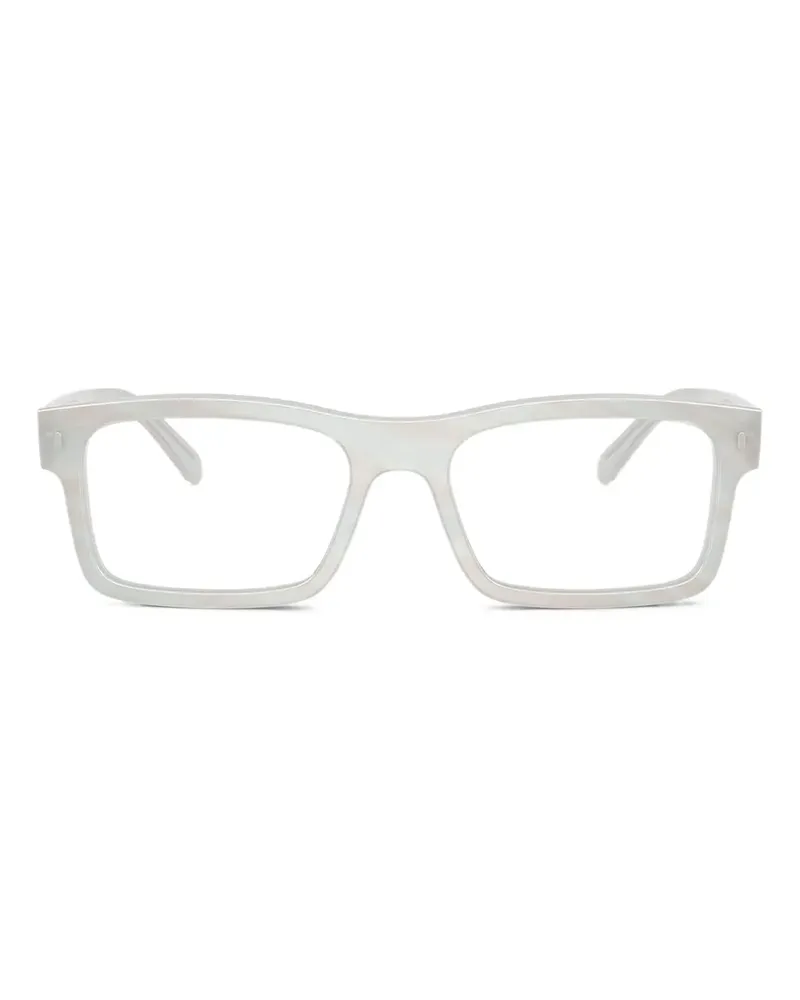 Ray Ban Gestreiftes Foto Brillengestell - Blau Blau