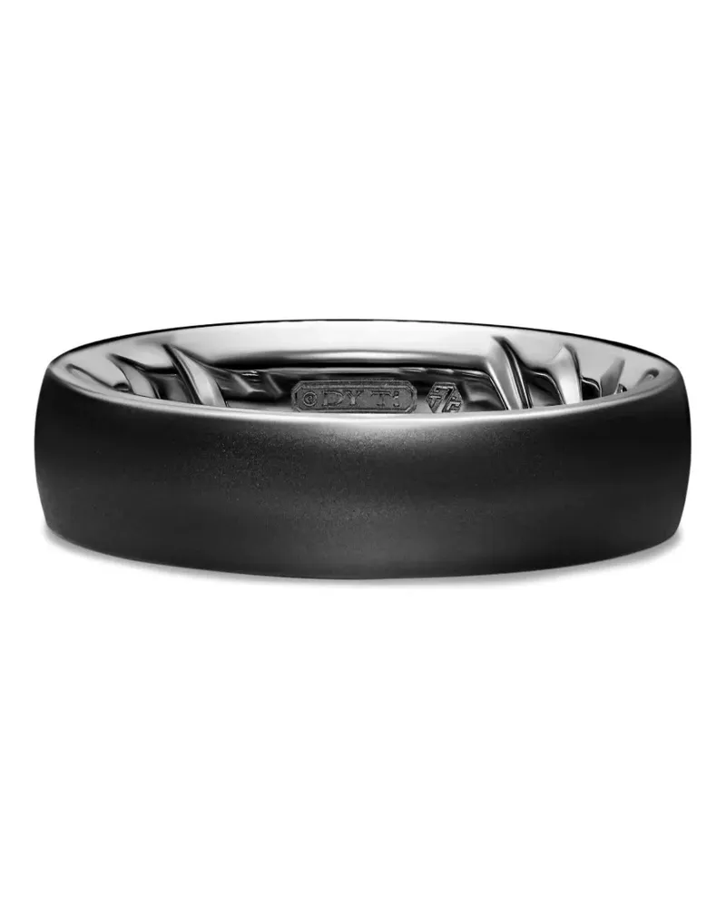 David Yurman Streamline® band ring - Schwarz Schwarz