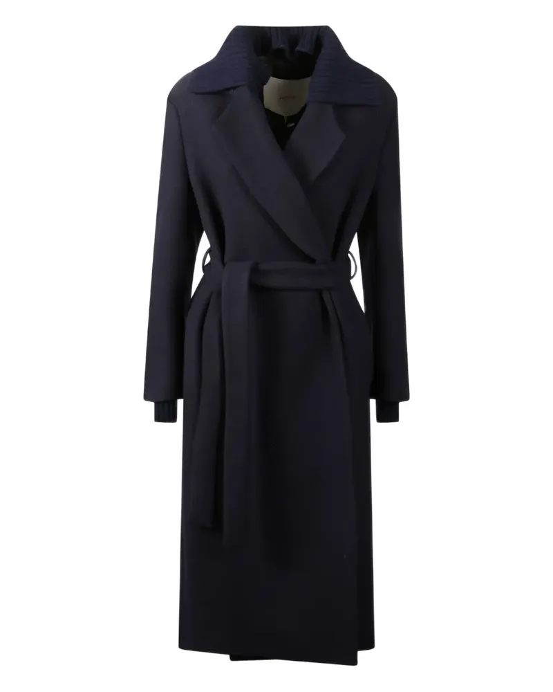 Jucca Mantel mit Gürtel - Blau Blau