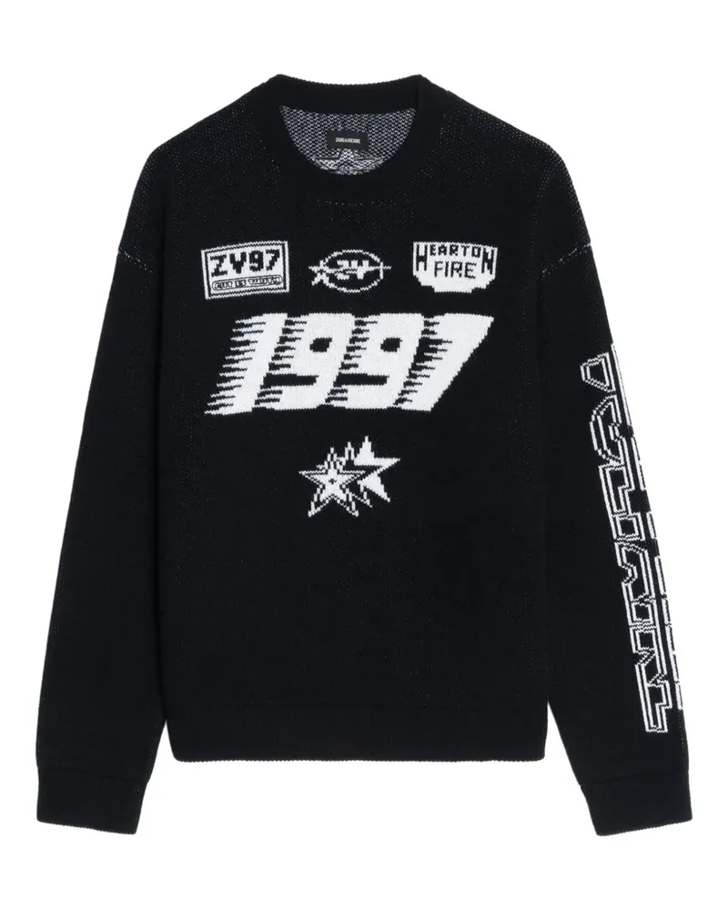 Zadig & Voltaire Marko sweater - Schwarz Schwarz