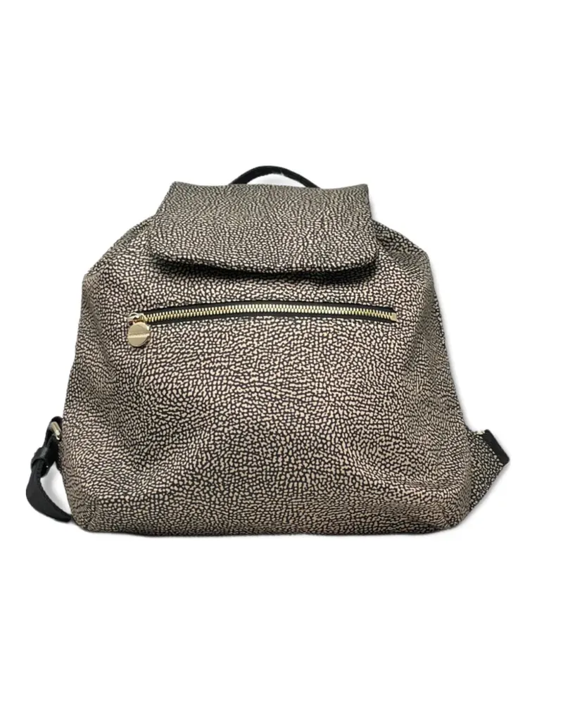 Borbonese Mittelgroßer Zaino Rucksack - Nude Nude