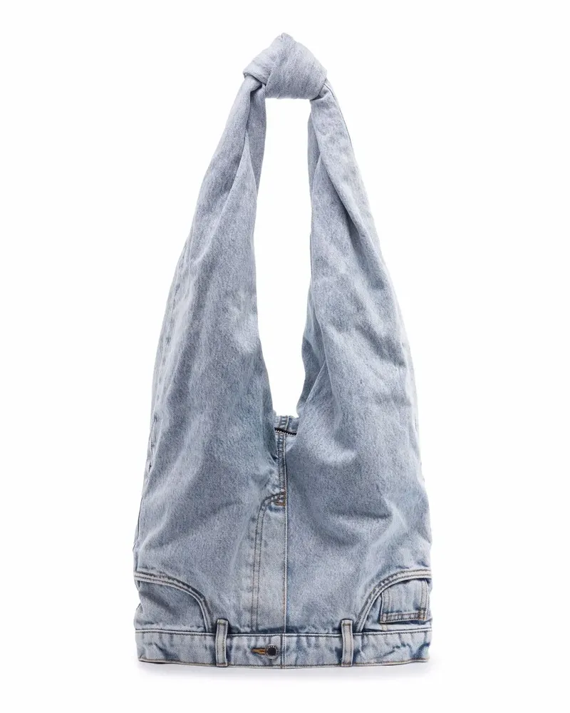 Alexander Wang Jeans-Hobo-Tasche - Blau Blau