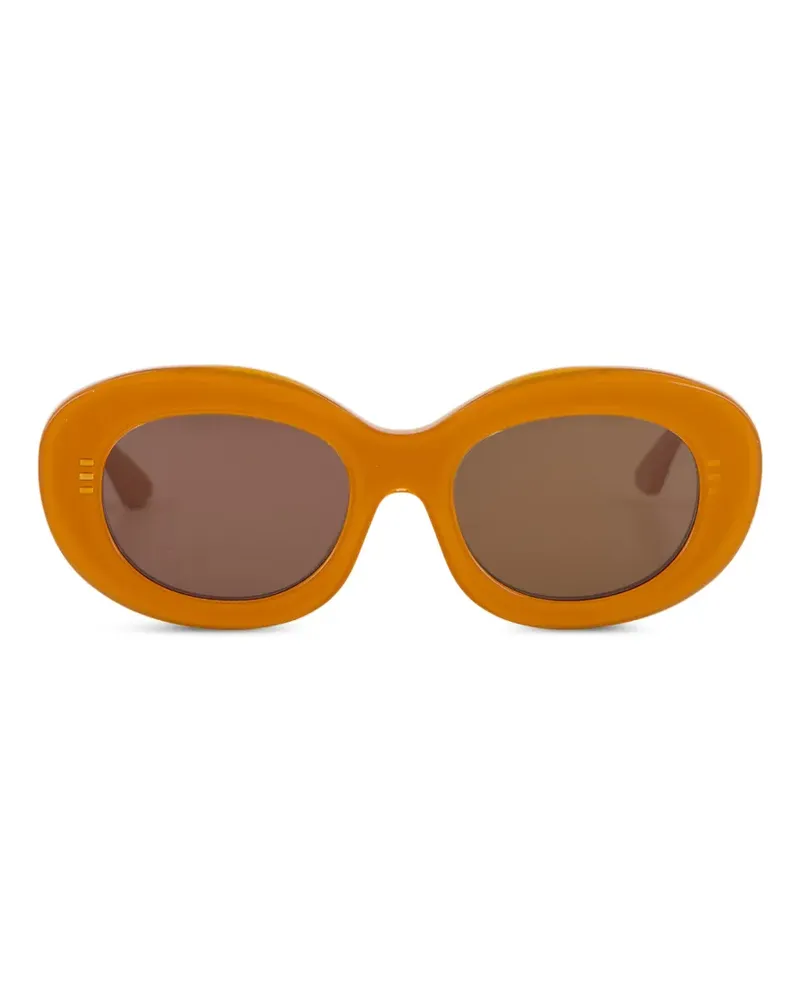 Thierry Lasry Envy Sonnenbrille mit rundem Gestell - Orange Orange