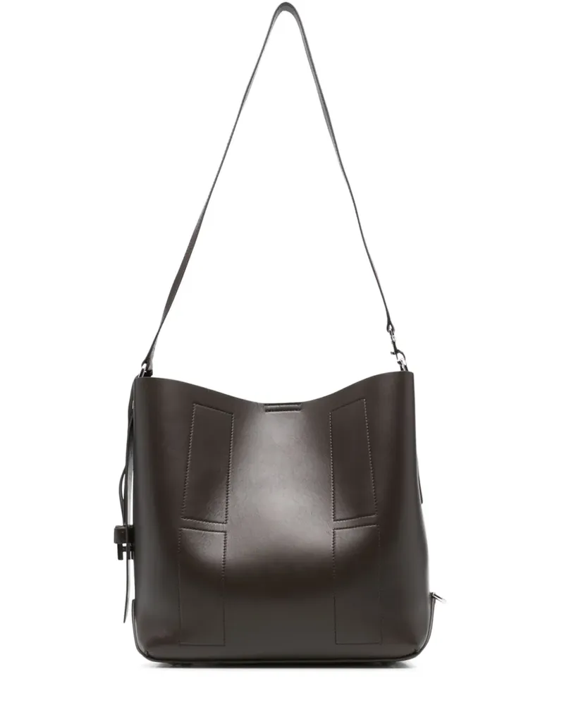 Hogan Schultertasche mit Einsätzen - Braun Braun