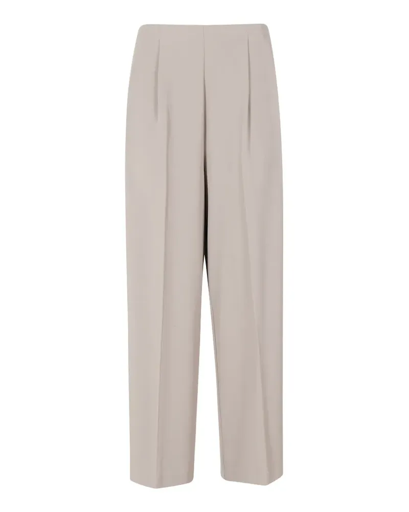 MEIMEIJ pleated elasticated-waist trousers - Grau Grau