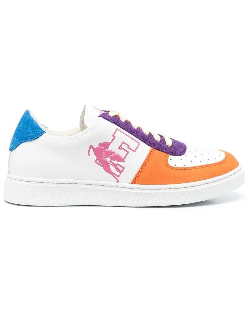 Etro Sneakers in Colour-Block-Optik Orange