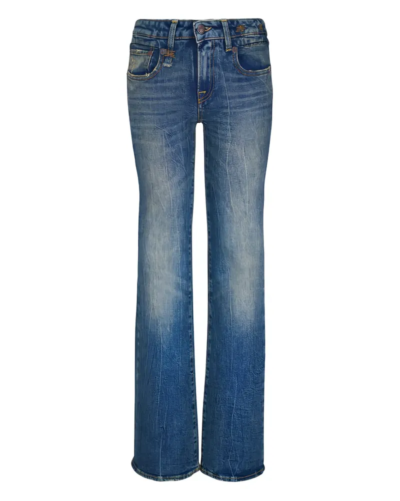 R13 Ausgeblichene Jeans - Blau Blau