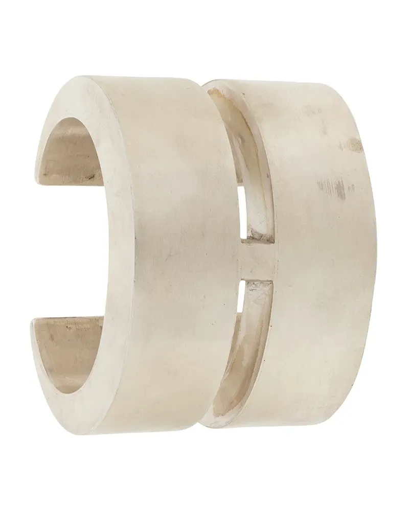 Parts Of Four Crescent Crevice' Armspange - Silber Silber