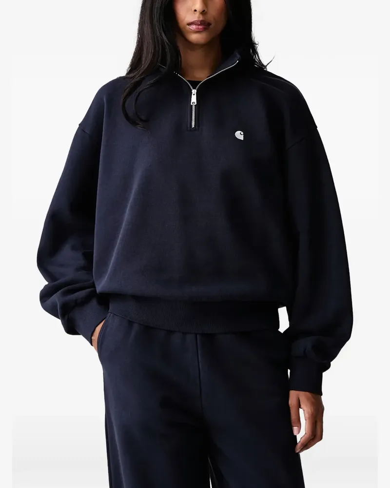 Carhartt WIP Sweatshirt mit Reißverschluss - Blau Blau