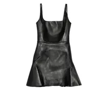 Ausgestelltes Minikleid - Schwarz