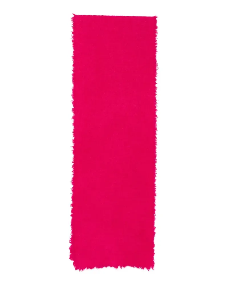 Faliero Sarti Alexina Schal mit ausgefransten Kanten - Rosa Rosa