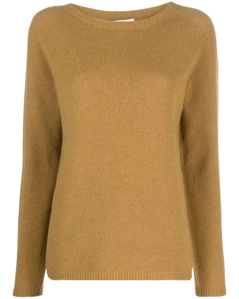 Max Mara Max Mara Klassischer Pullover - Gelb Gelb