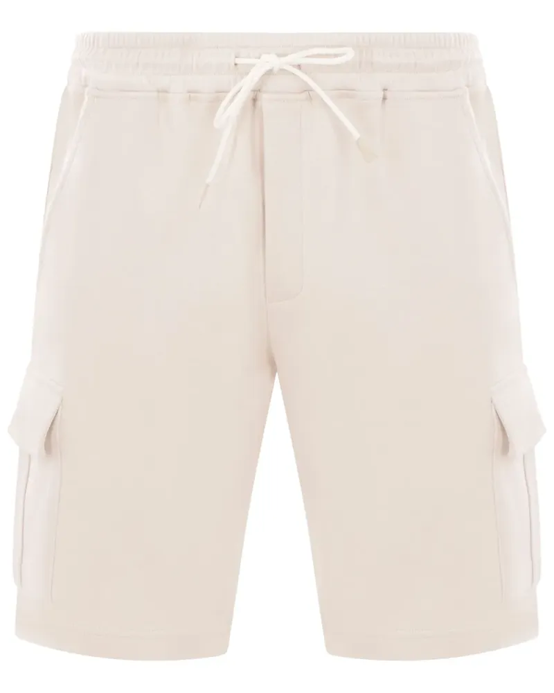 Eleventy Cargo-Shorts aus Jersey - Nude Nude