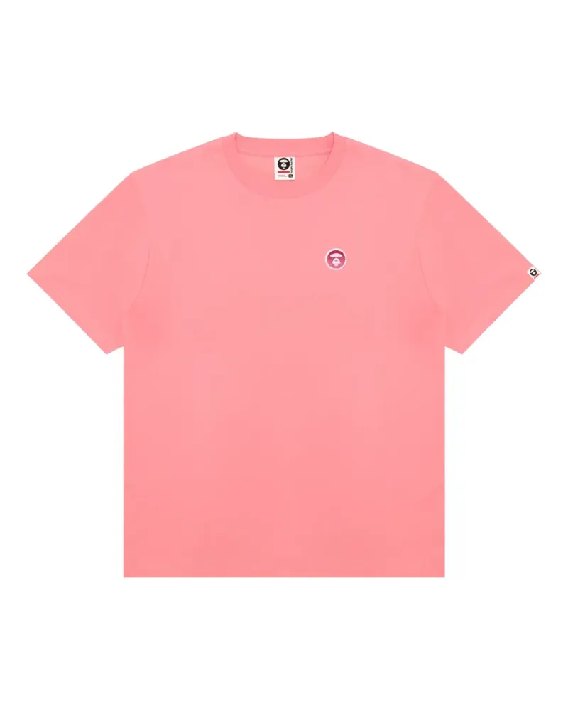 BAPE T-Shirt mit Applikation - Rosa Rosa