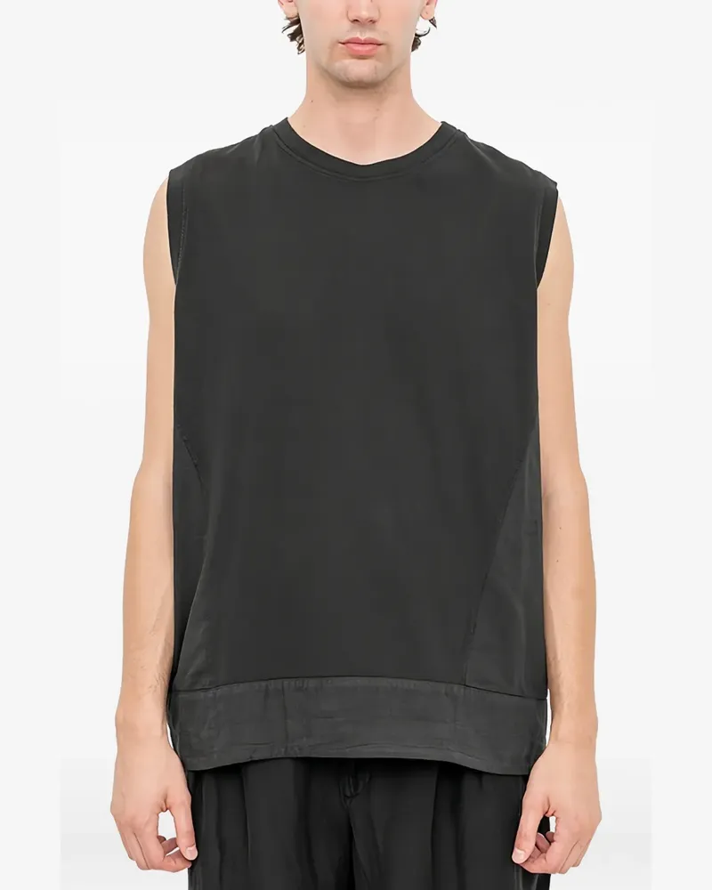 Andrea Ya'aqov Ärmelloses T-Shirt - Schwarz Schwarz