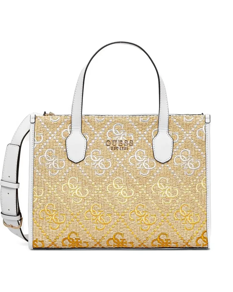 Guess Shopper mit Webmuster - Nude Nude