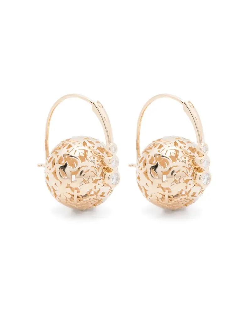 Sydney Evan 14kt Icon Gelbgoldohrringe Gold