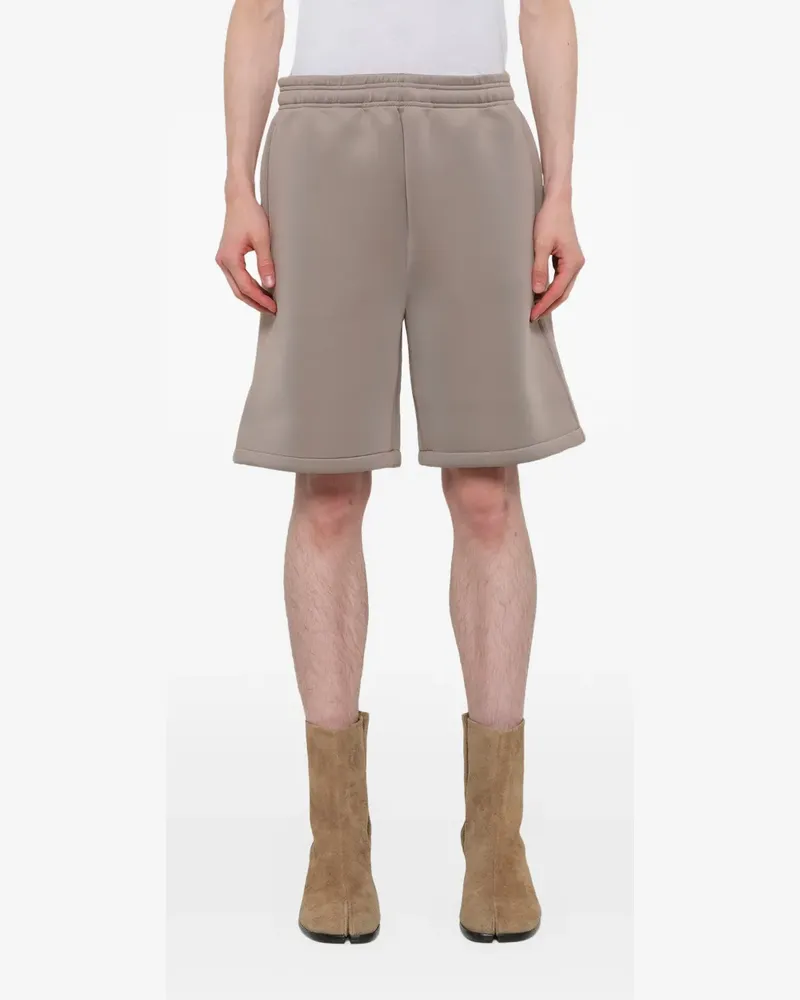 Entire Studios Scuba elasticated-waist shorts - Nude Nude