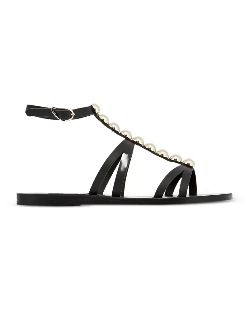 Ancient Greek Sandals Akrivi stud-embellished sandals - Schwarz Schwarz