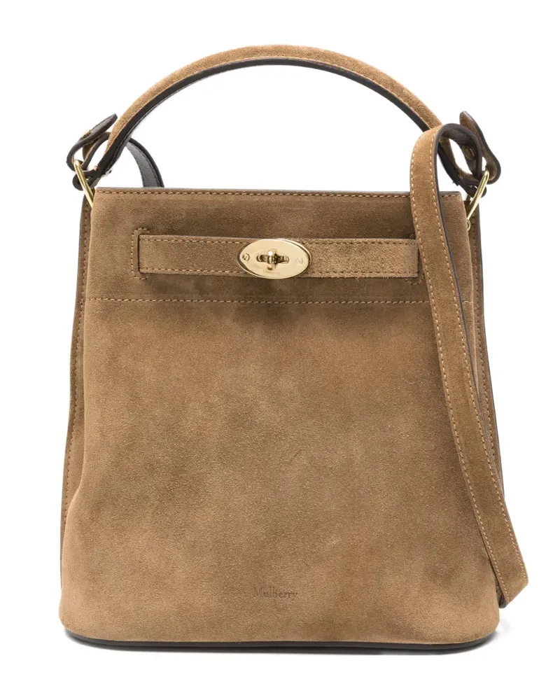 Mulberry Islington Beuteltasche aus Wildleder - Braun Braun