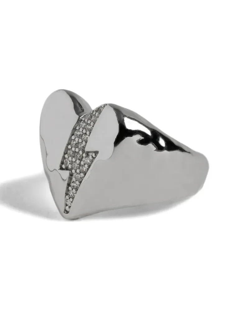 Zadig & Voltaire heartbreaker flash ring - Silber Silber