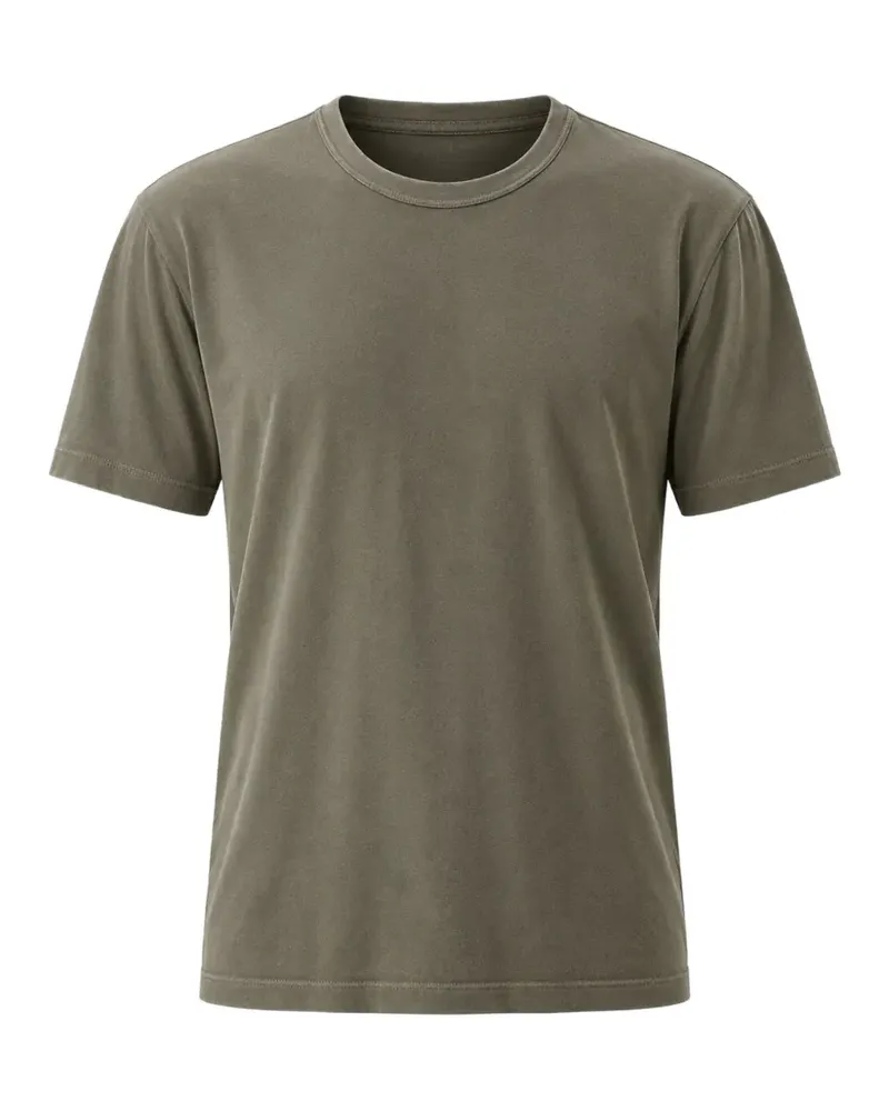 James Perse T-Shirt mit rundem Ausschnitt - Grün Grün
