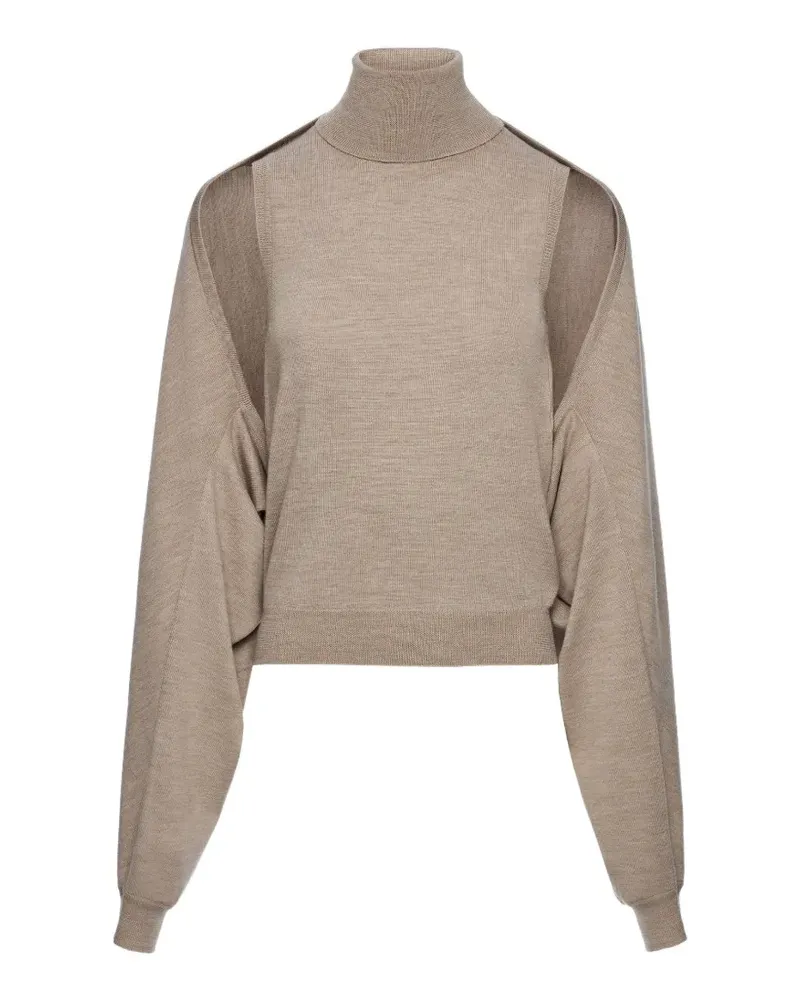 Magda Butrym fine-knit jumper - Nude Nude