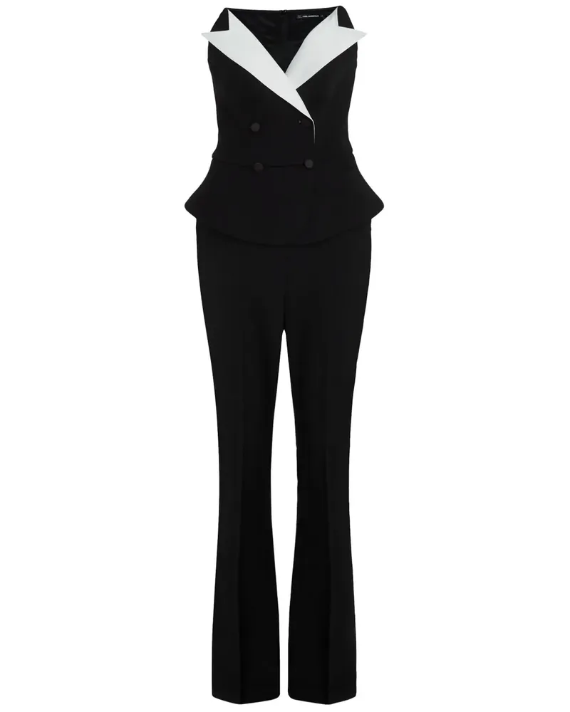 Karl Lagerfeld Karl Studio Jumpsuit - Schwarz Schwarz